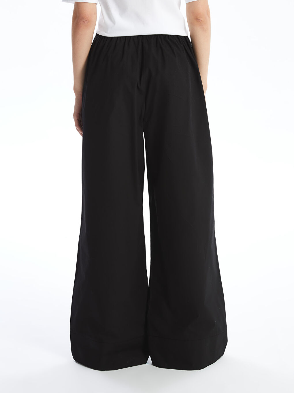 Elastic Waist Regular Bell-Bottoms Women's Trousers -S4NL20Z8-CVL