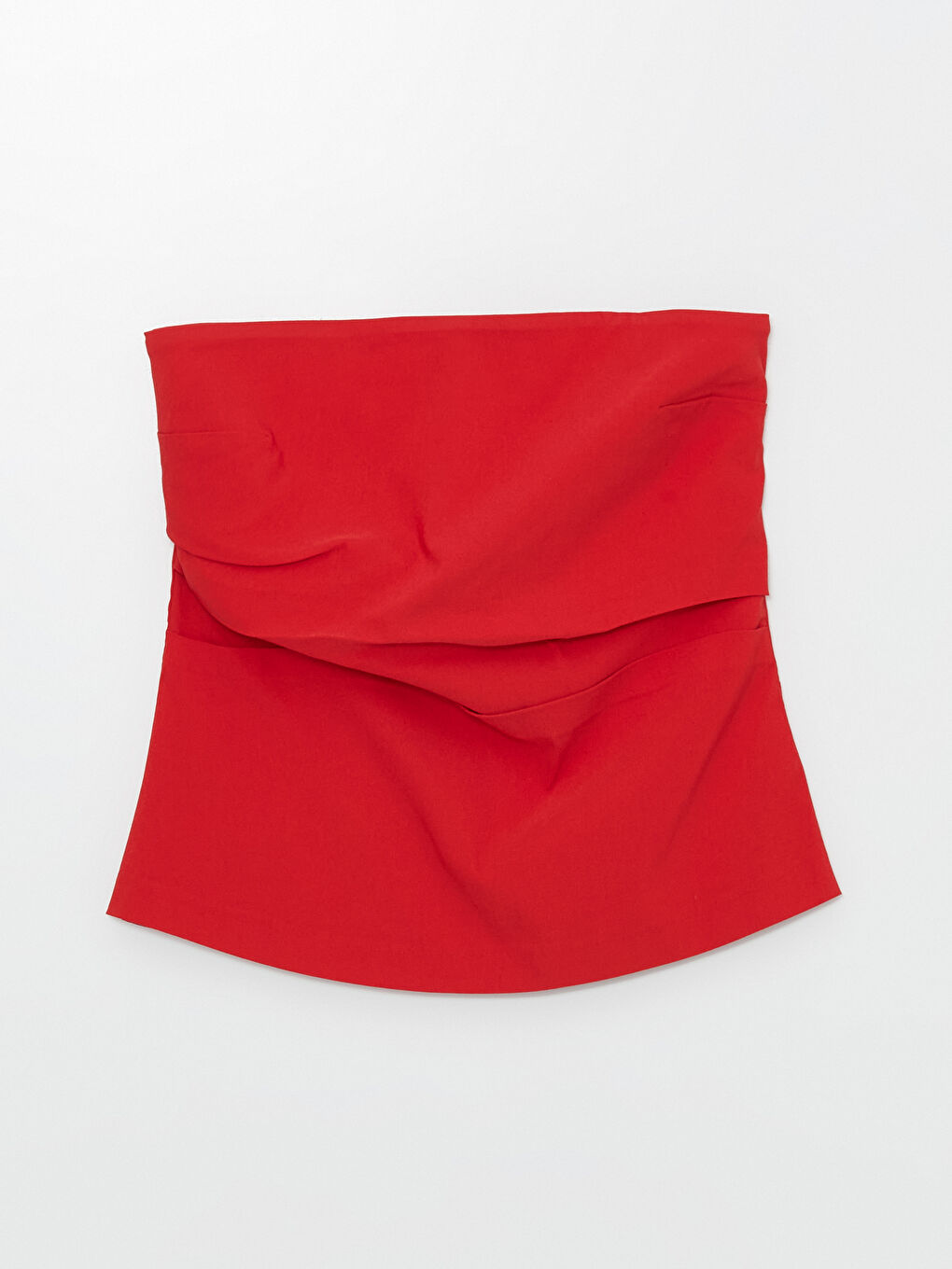 Strapless Plain Crop Women's Blouse -S4NL32Z8-M5T