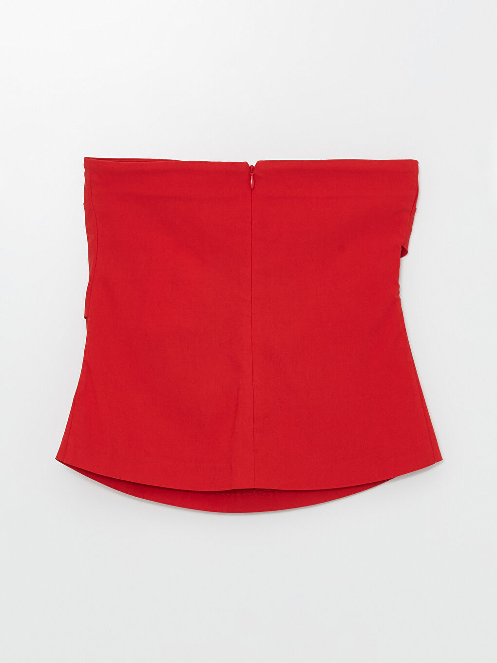 Strapless Plain Crop Women's Blouse -S4NL32Z8-M5T