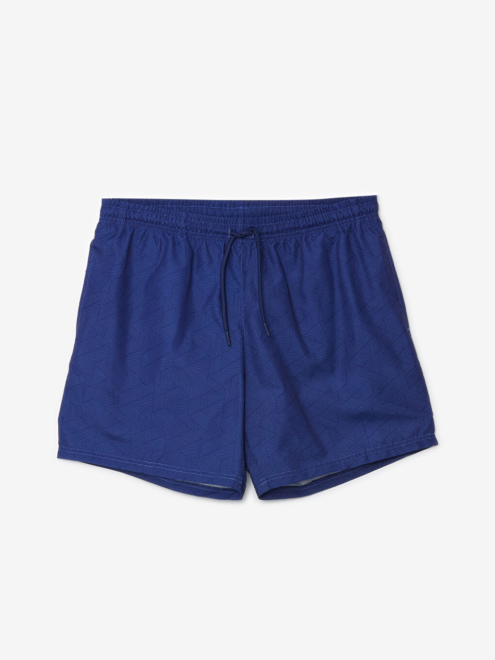 LCW SWIMWEAR Antrasit Diz Hizası Boy Desenli Erkek Deniz Şortu - 4