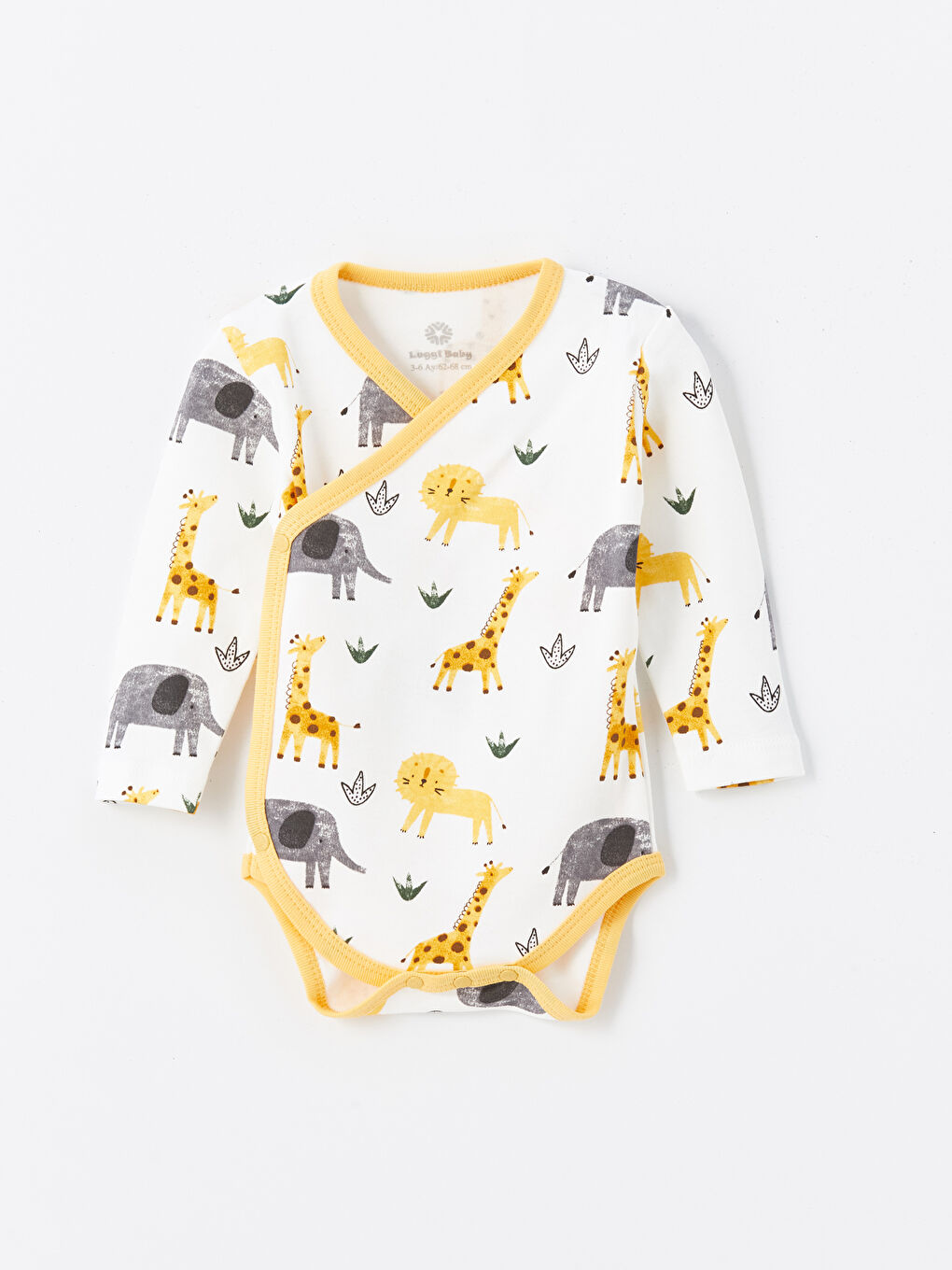 Lila V Yaka Erkek Bebek Zıbın Patikli Alt Takım-1