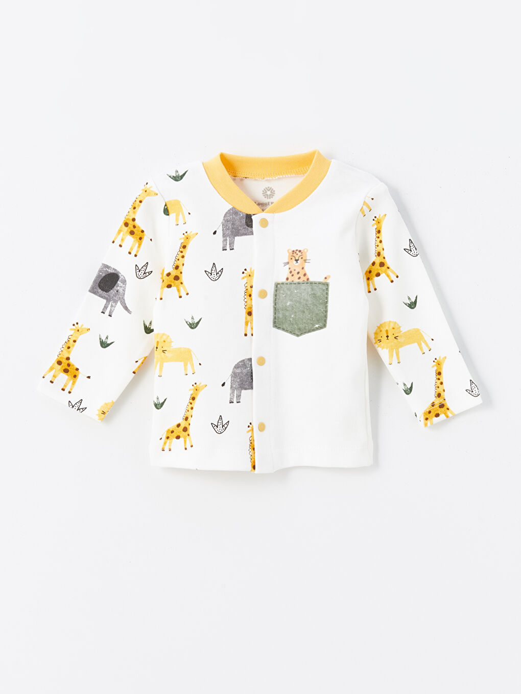 Lila Bisiklet Yaka Erkek Bebek Takım-1