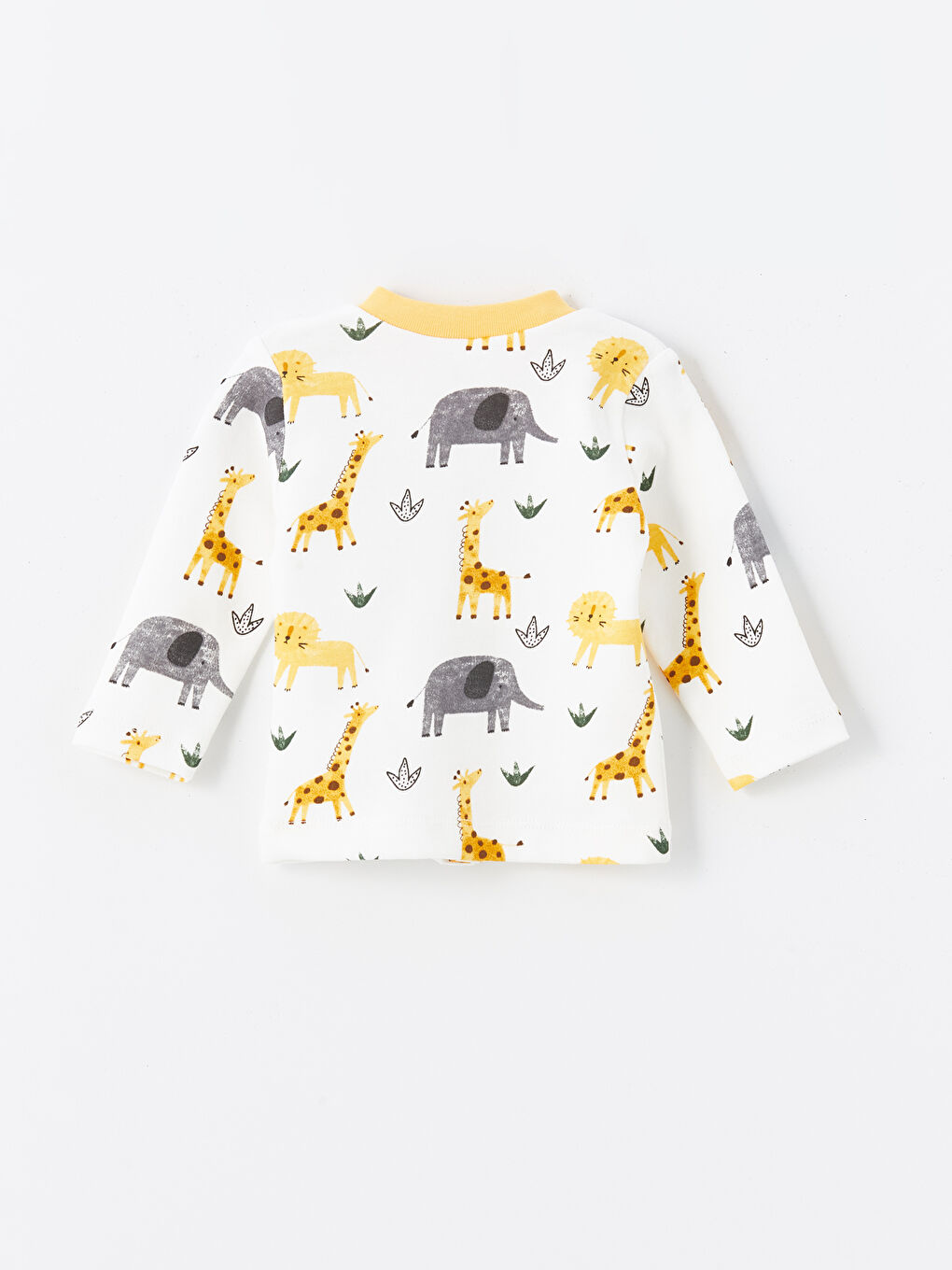 Lila Bisiklet Yaka Erkek Bebek Takım-2