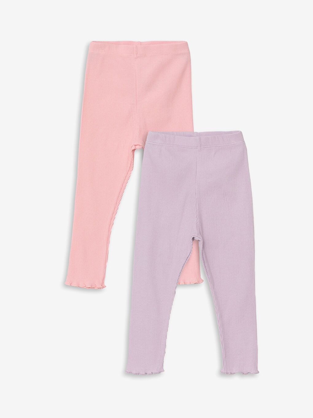 Elastic Waist Basic Baby Girl Tights 2-Pack -S4NN03Z1-QX9