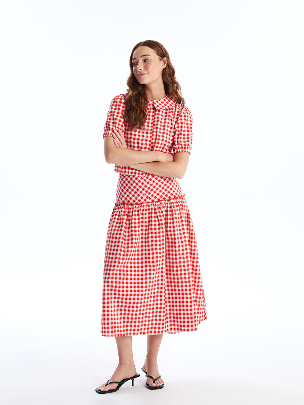 Standard Fit Plaid Women's Skirt -S4NN12Z8-JFW