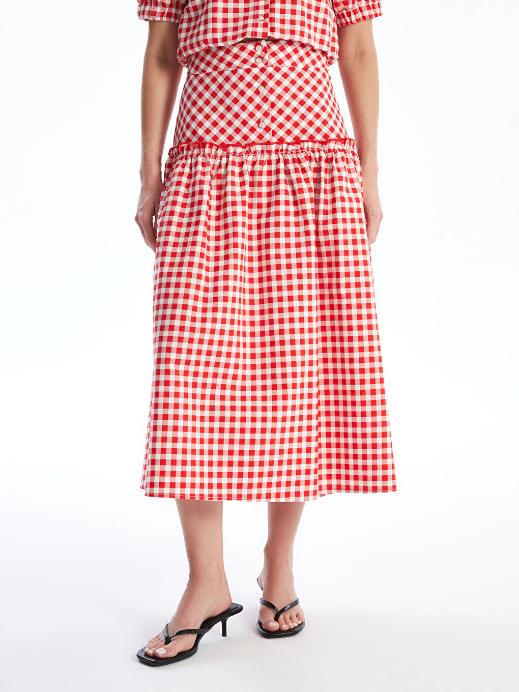 Standard Fit Plaid Women's Skirt -S4NN12Z8-JFW