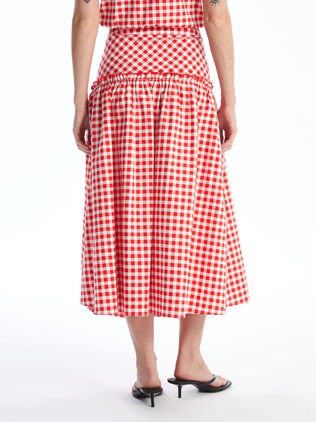Standard Fit Plaid Women's Skirt -S4NN12Z8-JFW