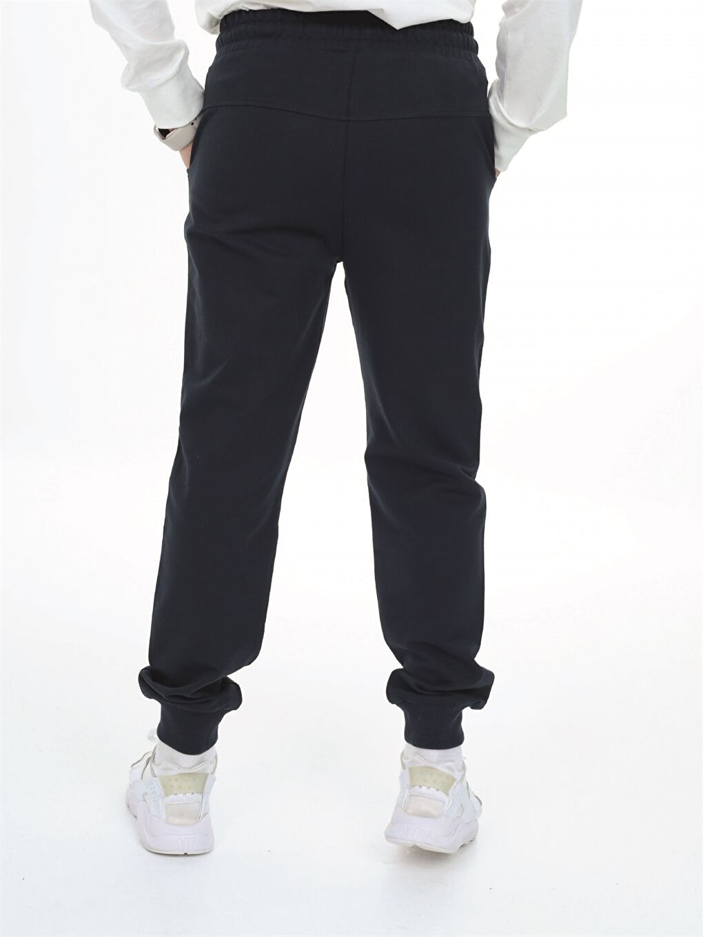 Lacivert Beli Lastikli Baskılı Erkek Çocuk Eşofman Altı-3