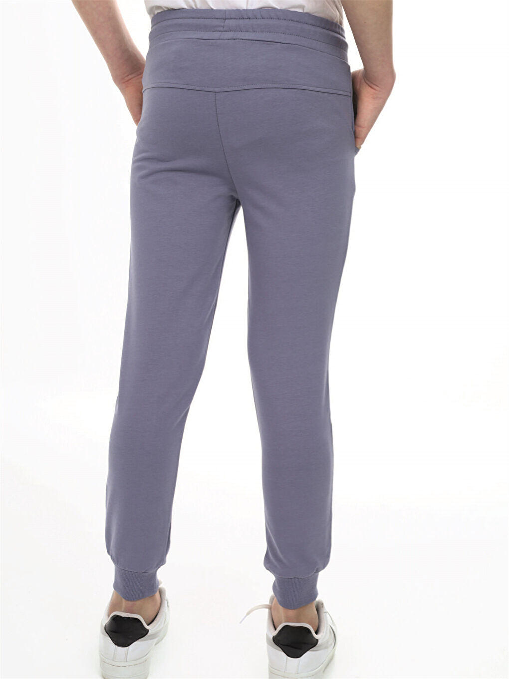 Gri Beli Lastikli Baskılı Erkek Çocuk Eşofman Altı-3