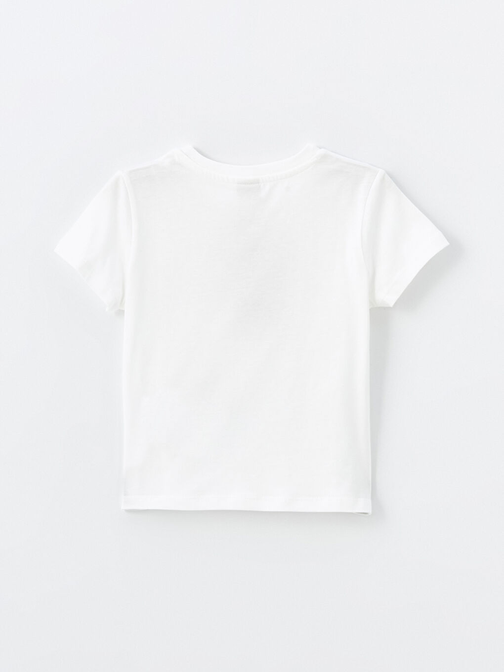Crew Neck Printed Short Sleeve Girl T-shirt -S4NO42Z4-R9J
