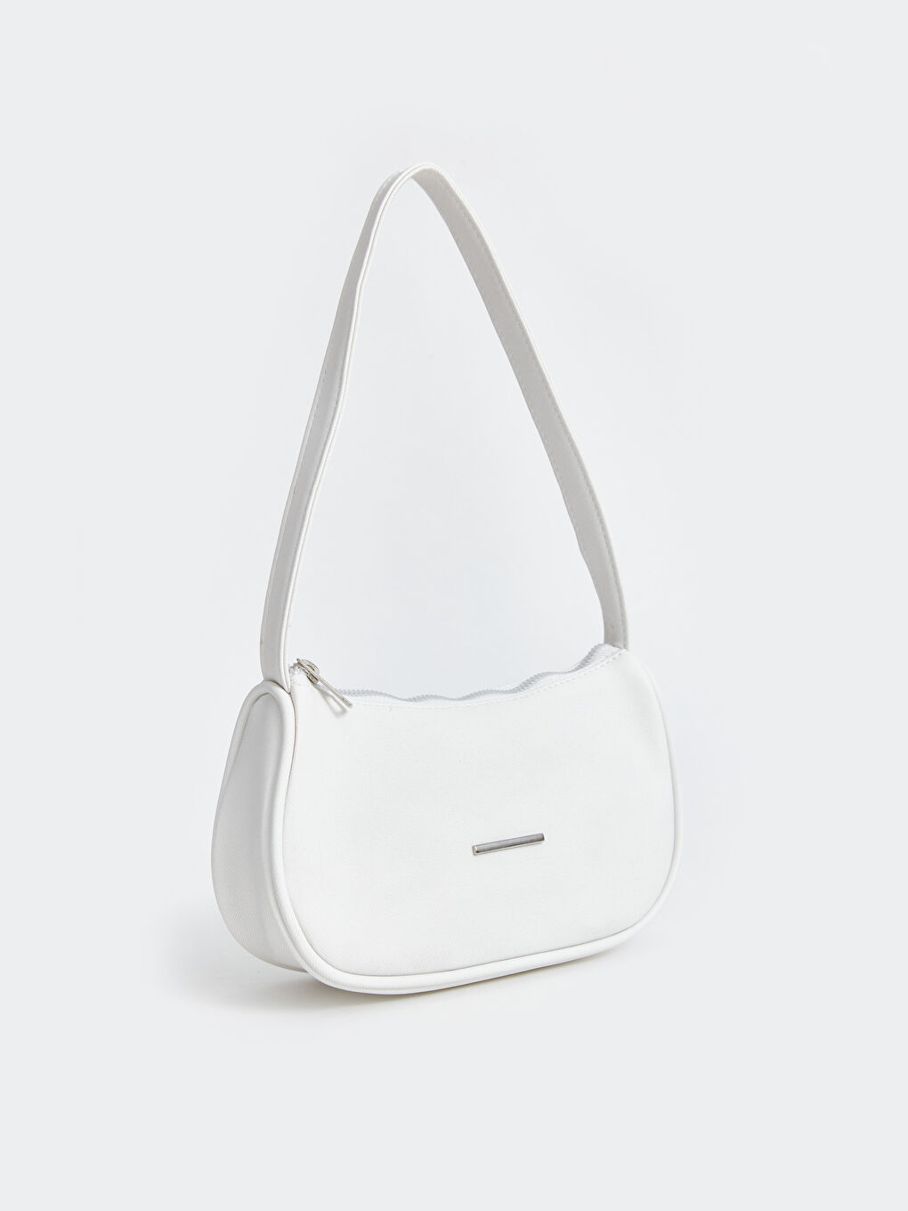 Beyaz Kız Çocuk Baget Çanta