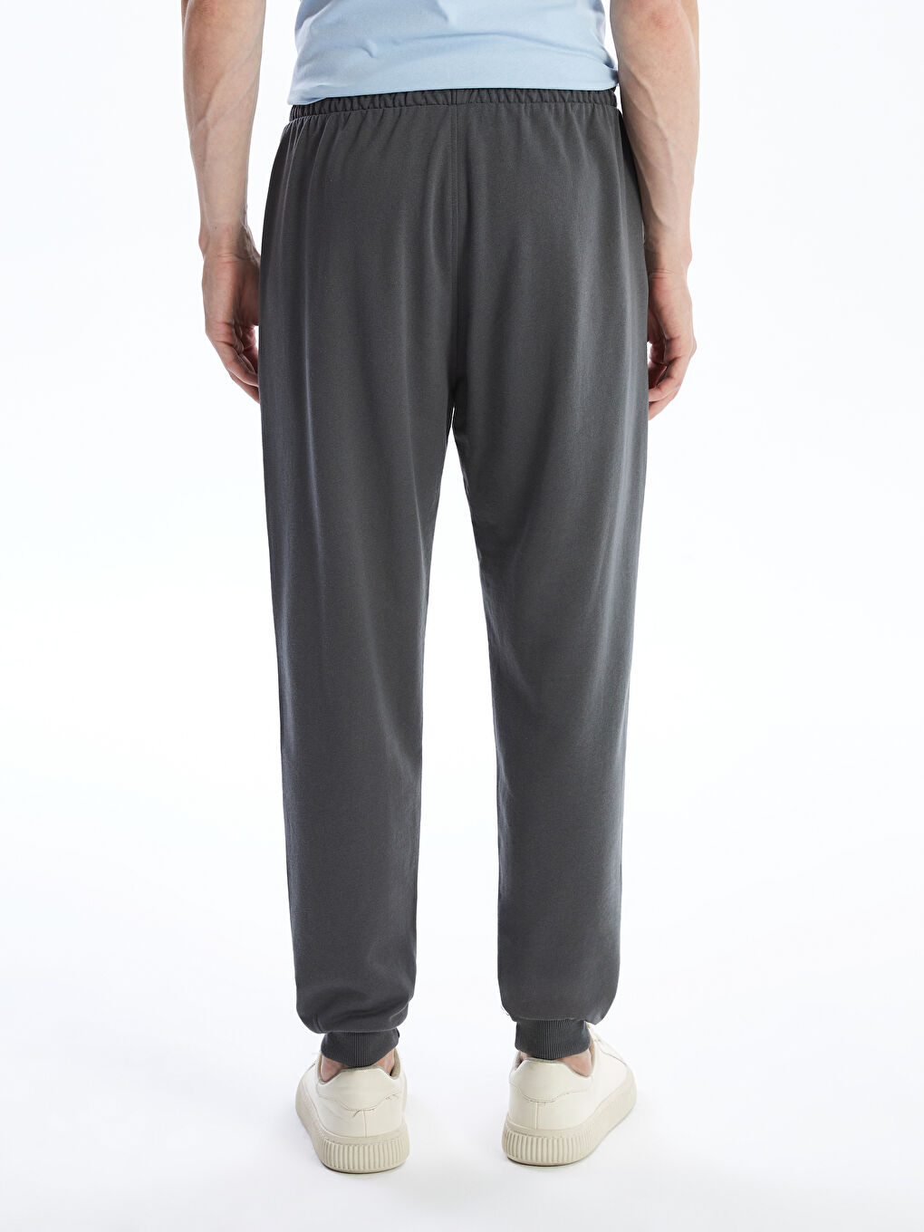 LCW ECO Gri Standart Kalıp Erkek Jogger Eşofman Altı - 3