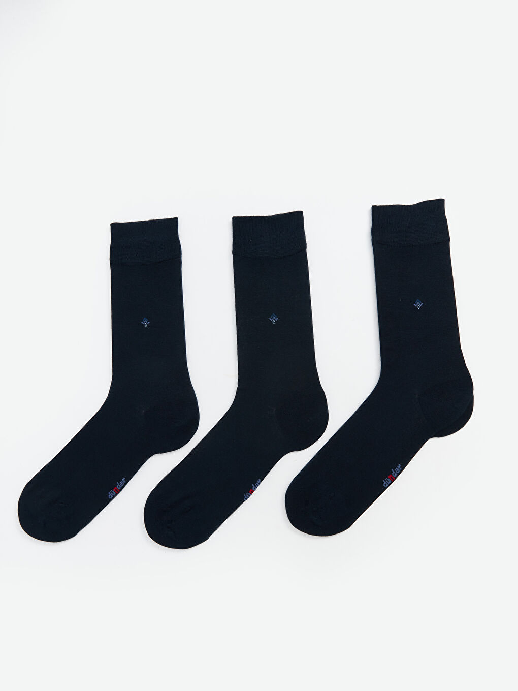 Lacivert Erkek İnce Soket Çorap 3'lü