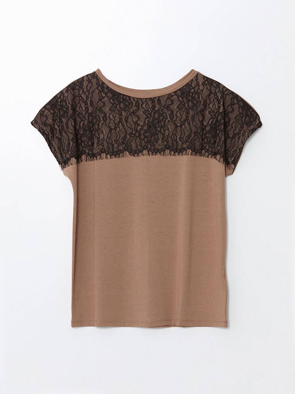 Crew Neck Embroidered Short Sleeve Women's T-Shirt -S4NS86Z8-QZV