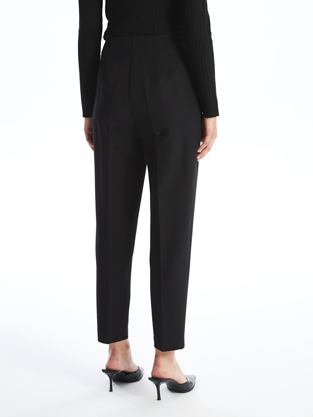 Women's Carrot Fit Regular Trousers -S4NT72Z8-CVL
