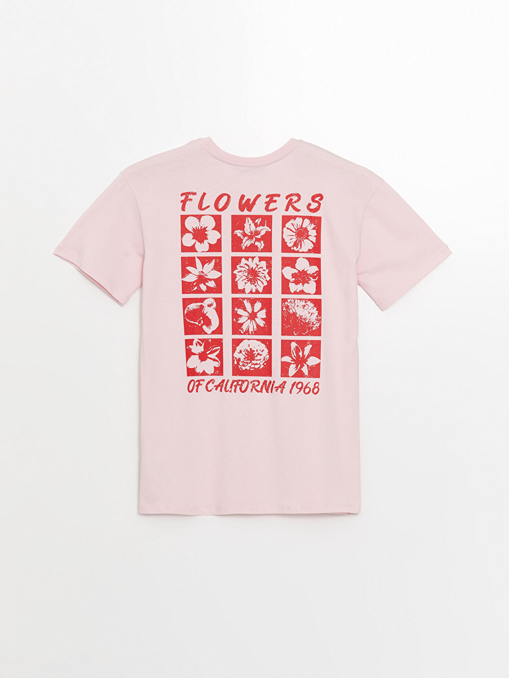 Crew Neck Printed Short Sleeve Women's T-shirt -S4NY75Z8-YBN