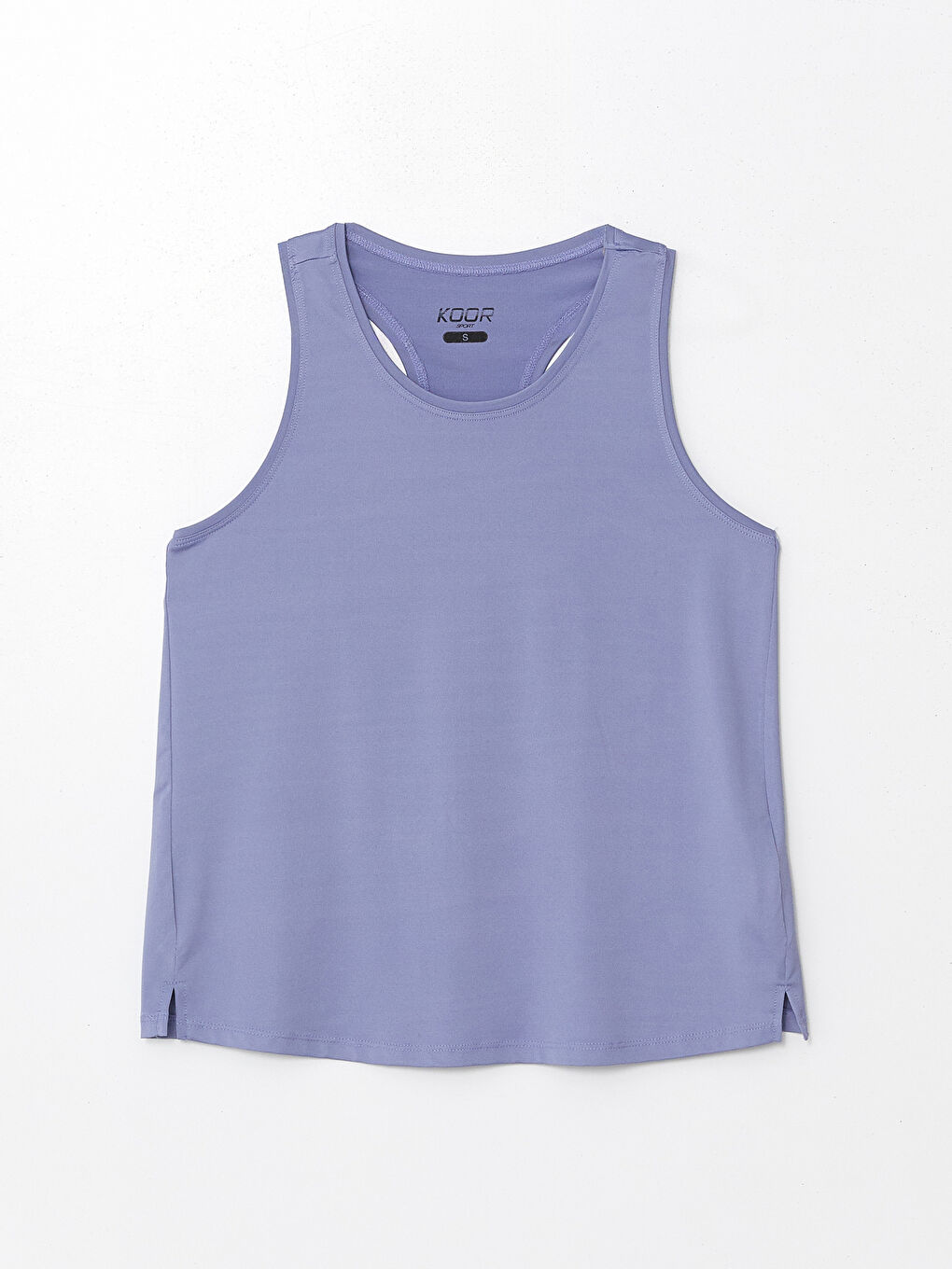 Mor U Yaka Kadın Sporcu Atleti-4