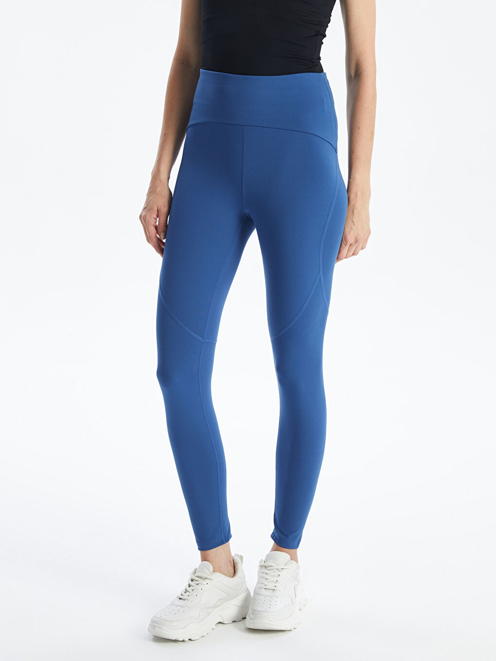 Women's Elastic Waist Sport Leggings -S4O032Z8-M0F