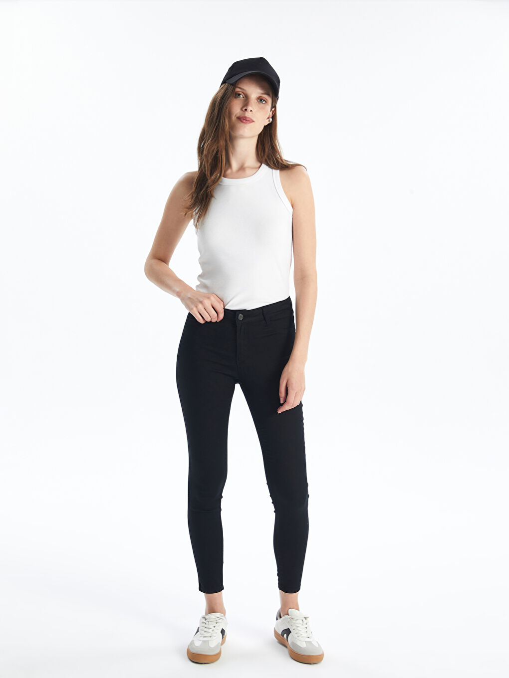 Jupiter Super Skinny Fit Women's Jeans -S4O106Z8-327