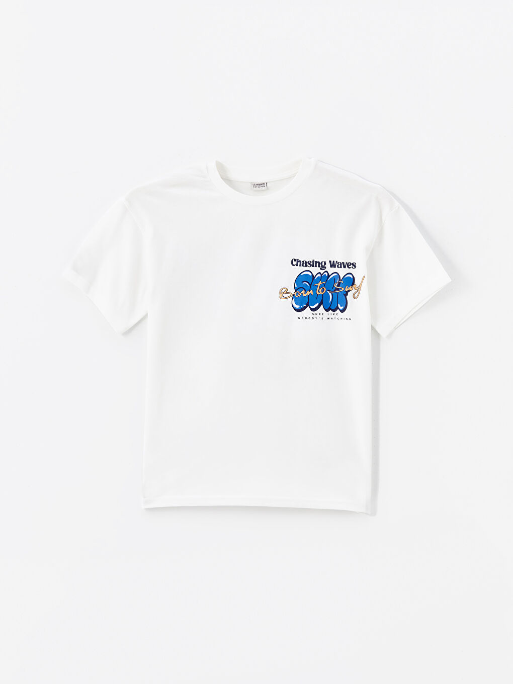Comfortable Crew Neck Boy's T-Shirt -S4O399Z4-R9J