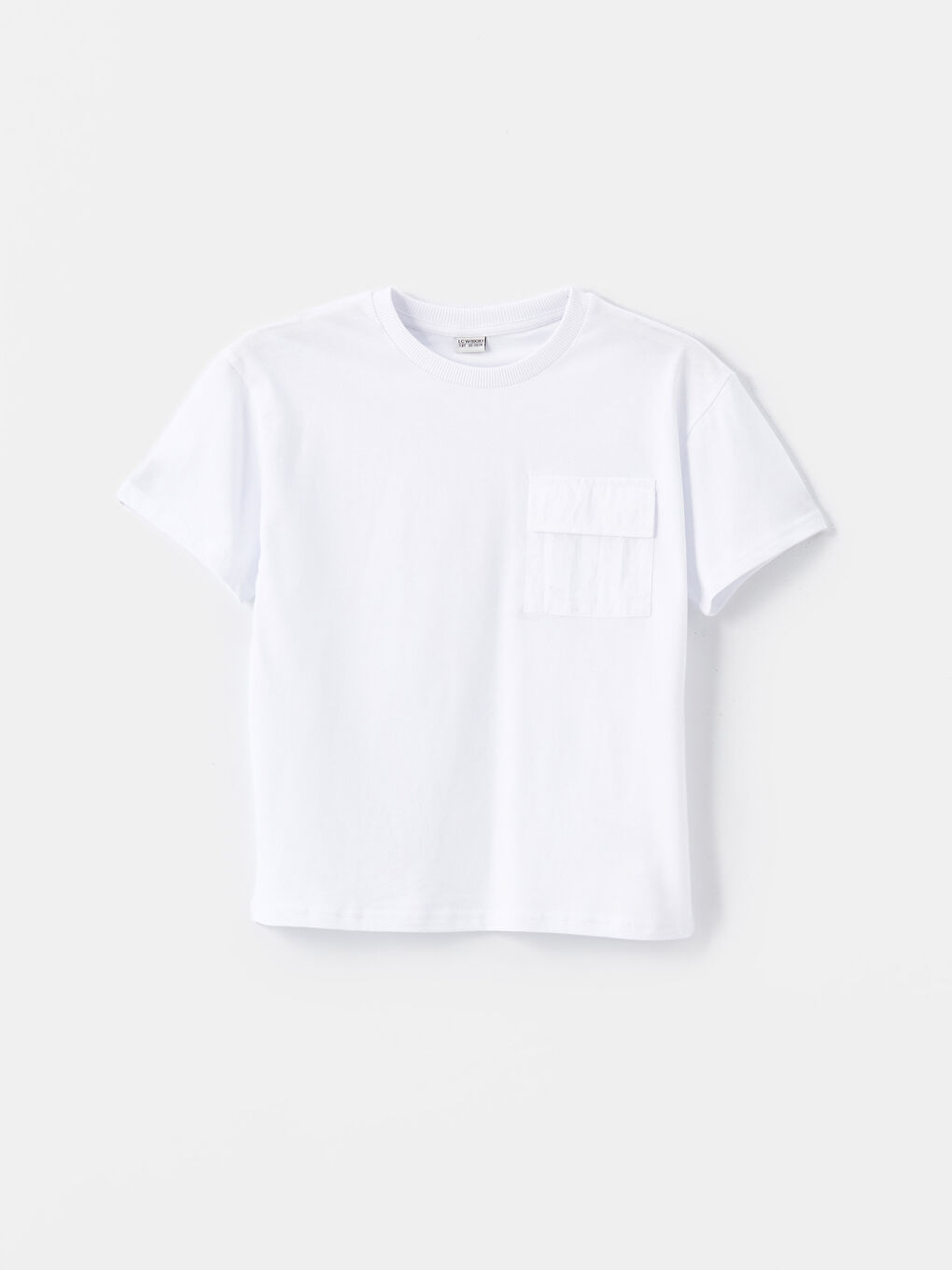 Crew Neck Oversize Boy's T-Shirt -S4O420Z4-Q6K