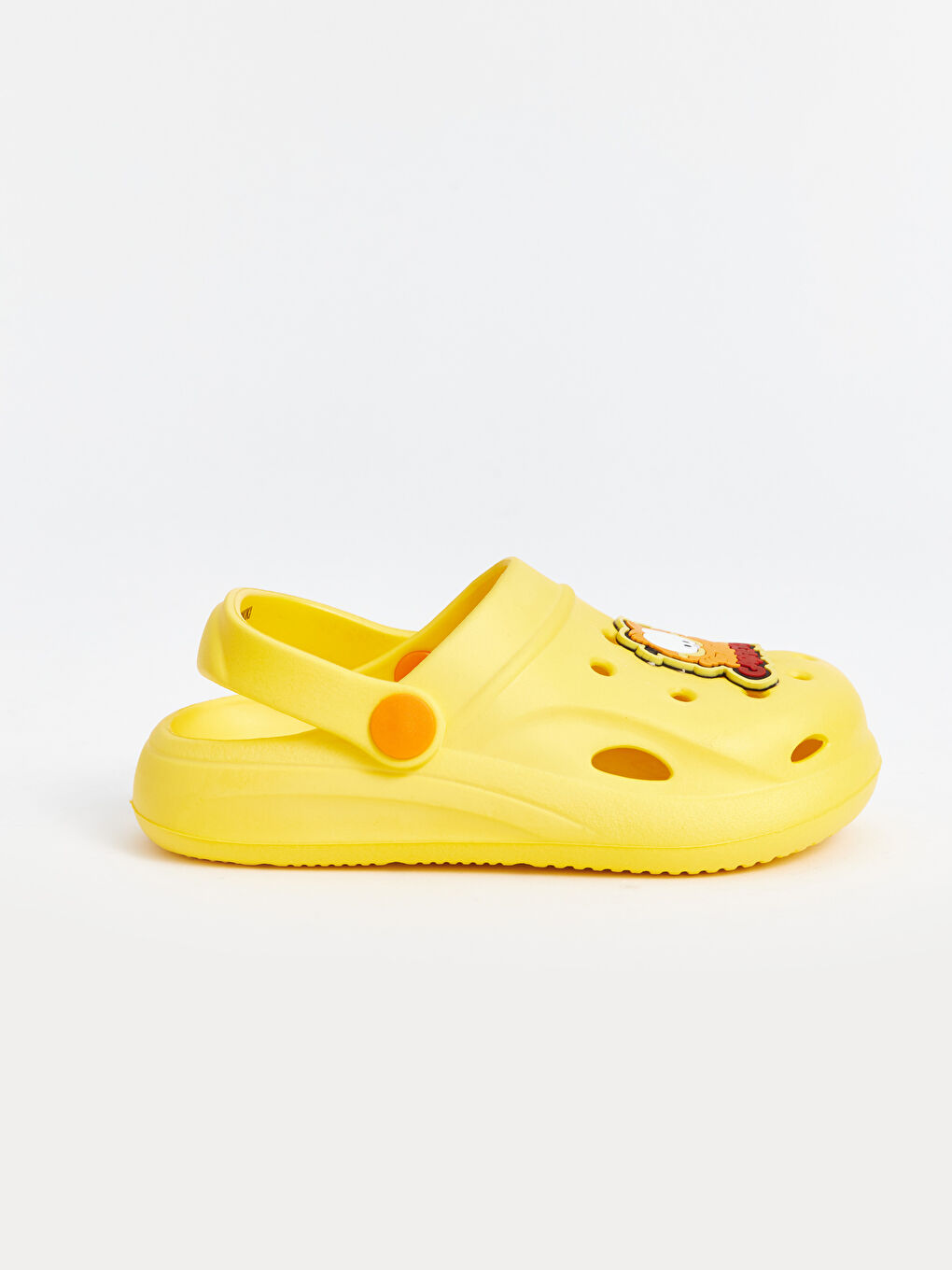 LCW STEPS Sari Garfield Baskılı Erkek Çocuk Plaj Sandaleti - 1