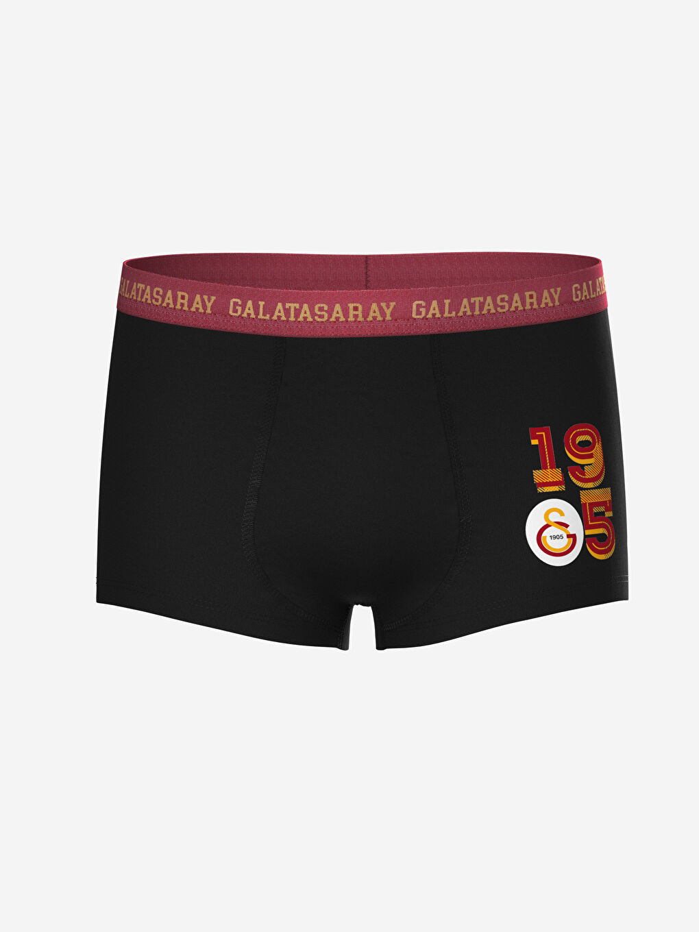 Sarı Galatasaray Baskılı Erkek Çocuk Boxer 2'li-2
