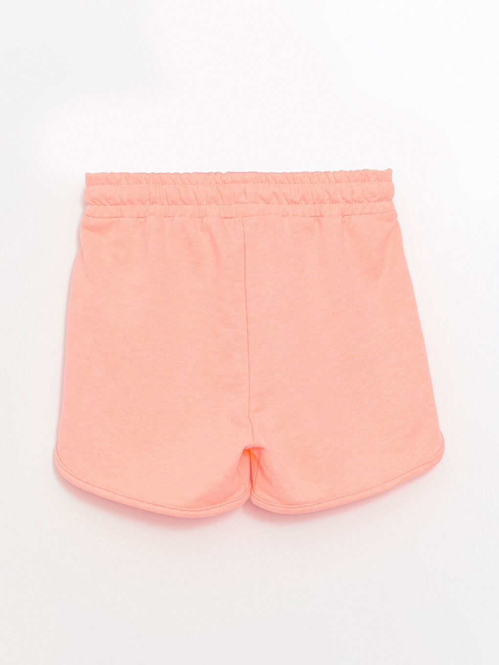 Black&Small Turuncu Beli Lastikli Baskılı Kız Çocuk Şort - 2