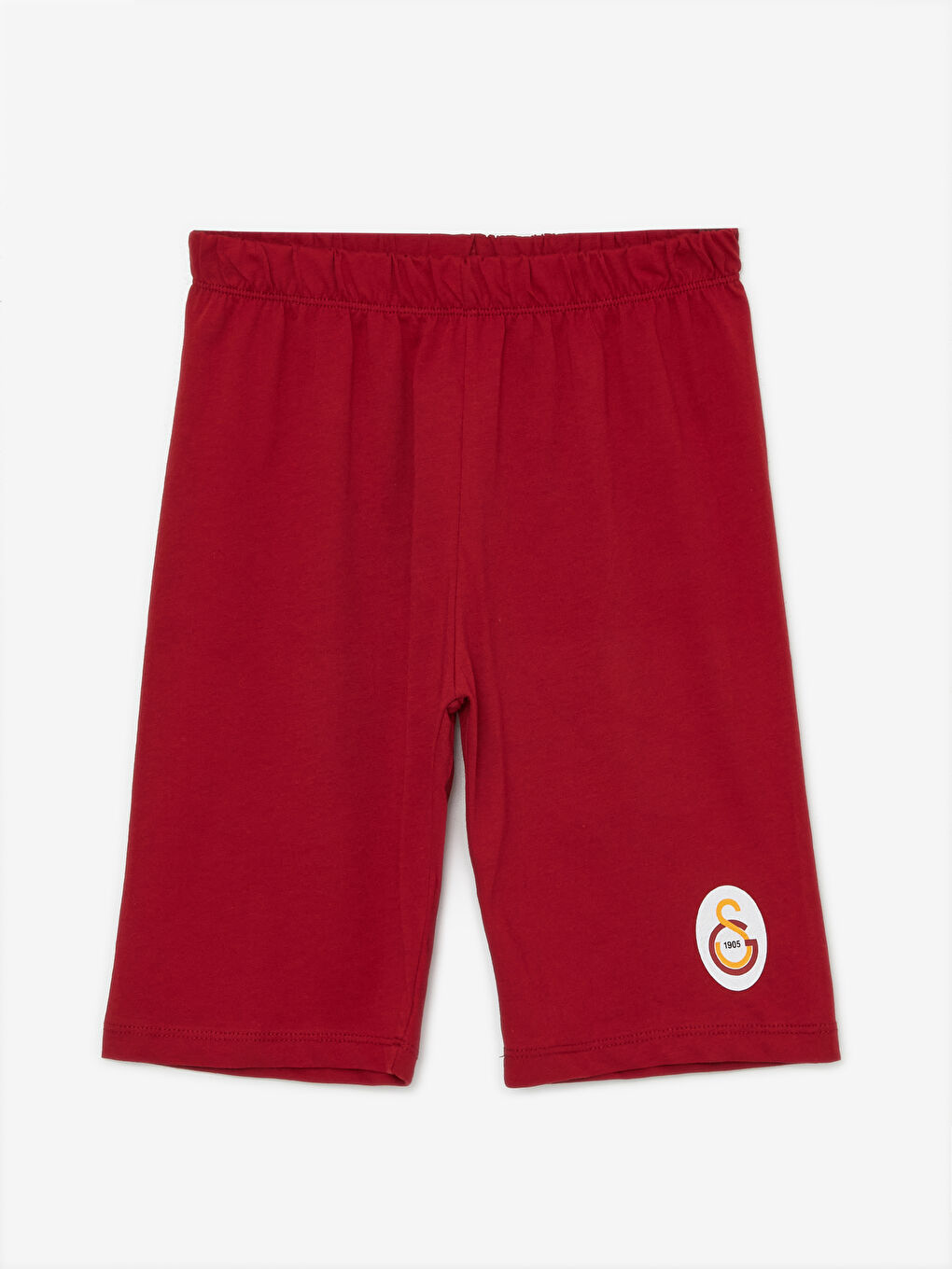 Elastic Waist Galatasaray Printed Boys' Pajama Shorts 2-Pack -S4O536Z4-VAD