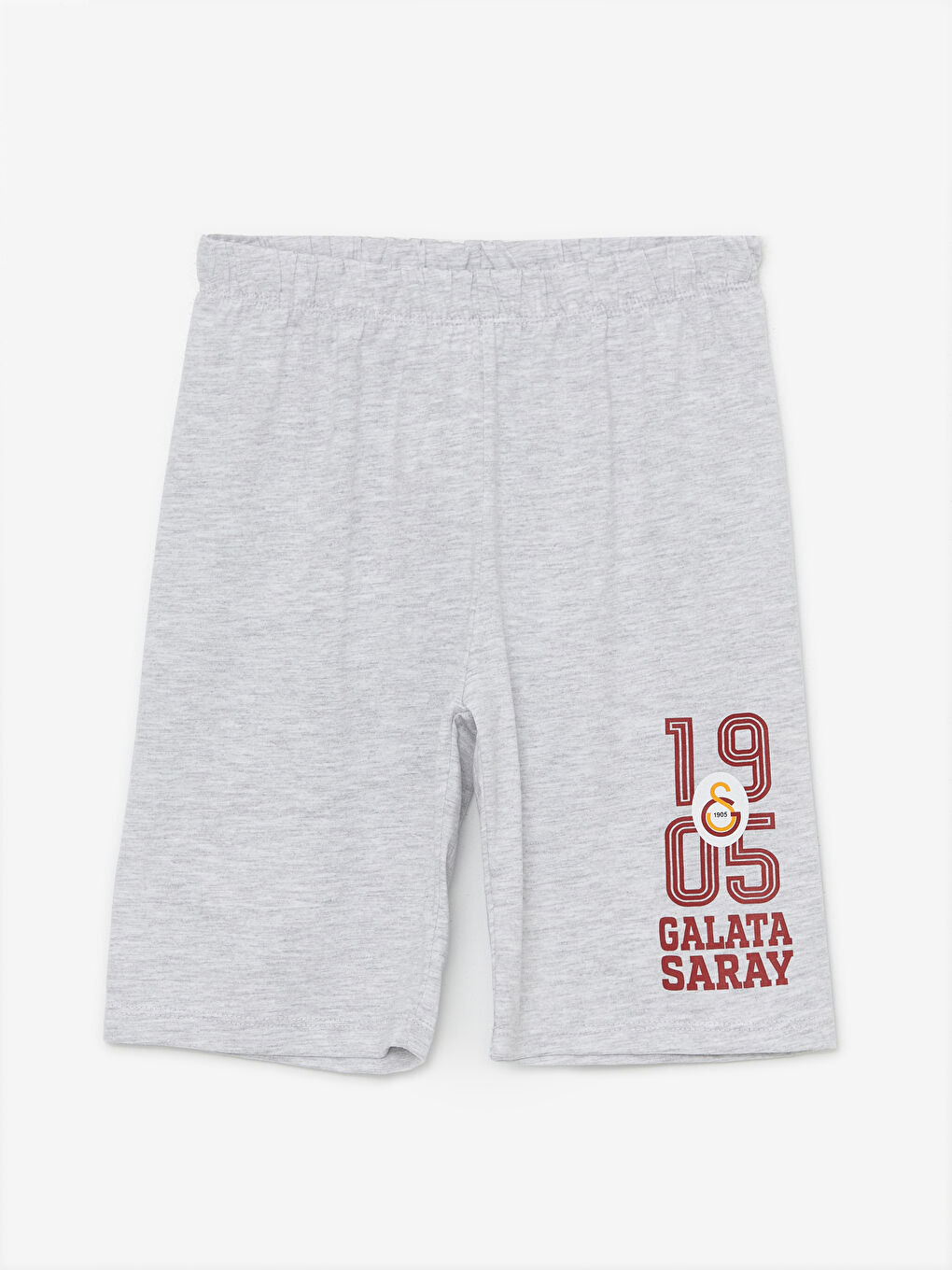 Elastic Waist Galatasaray Printed Boys' Pajama Shorts 2-Pack -S4O536Z4-VAD