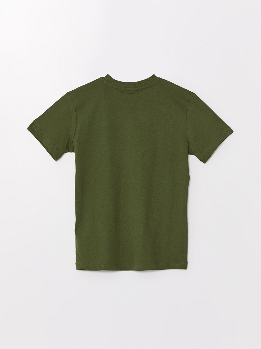 Yeşil Bisiklet Yaka Star Wars Baskılı Kısa Kollu Erkek Çocuk Tişört-2