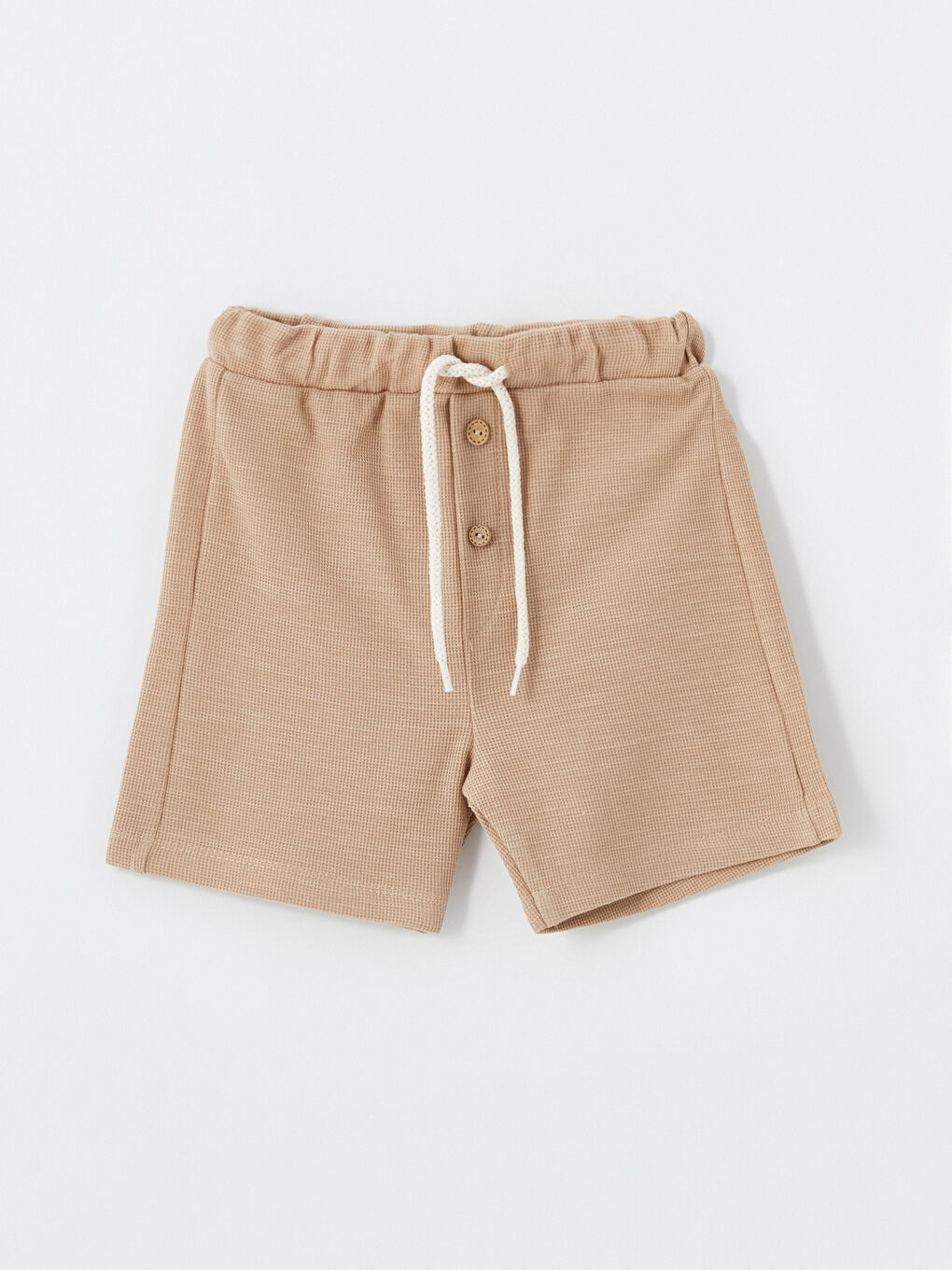 Kahverengi Bisiklet Yaka Baskılı Erkek Bebek Tişört ve Şort 2'li Takım-4