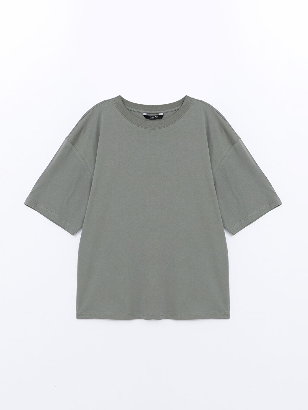 Crew Neck Short Sleeve Combed Cotton Men's T-shirt -S4O729Z8-YRC
