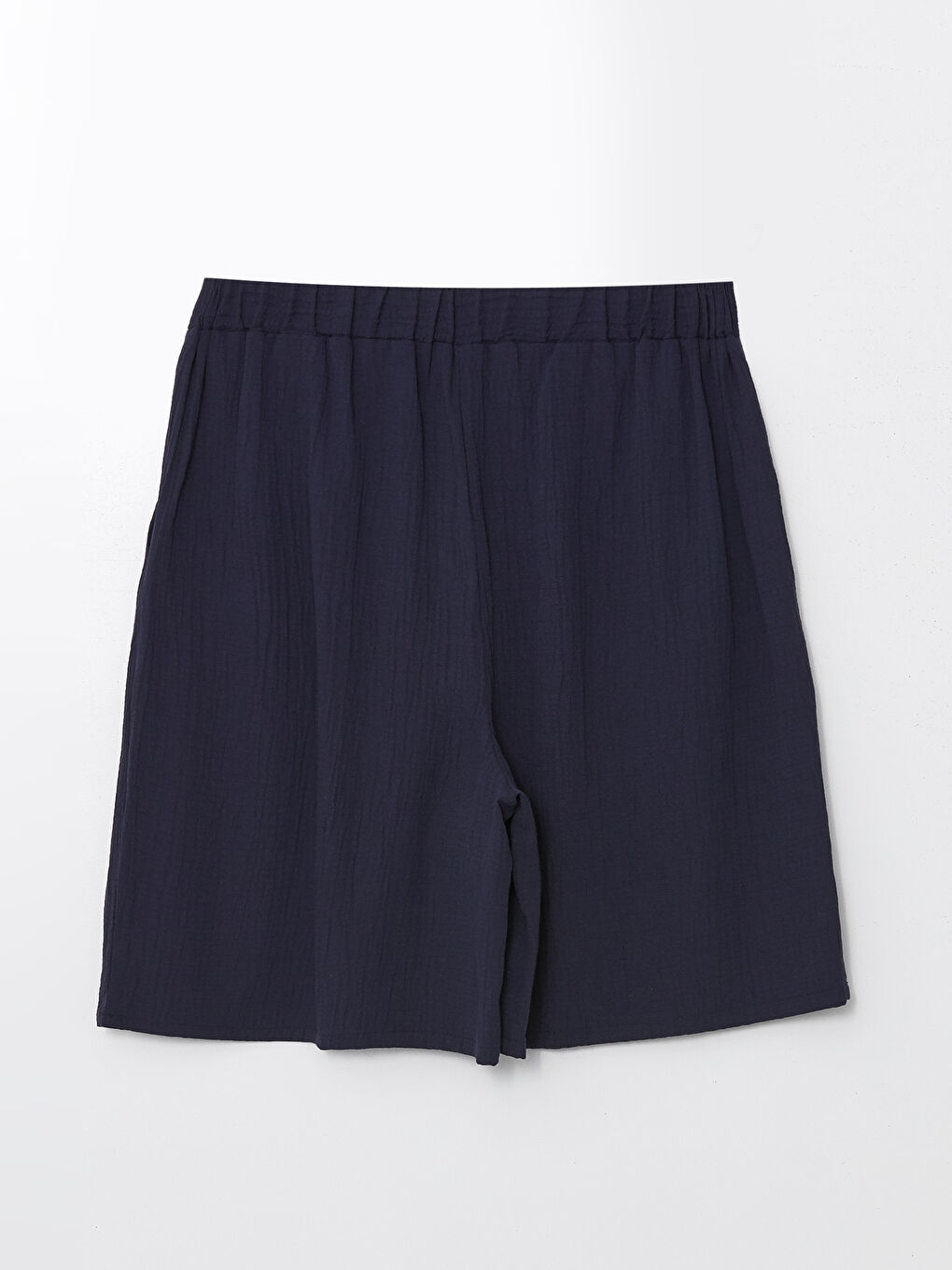 Women's Elastic Waist Regular Shorts -S4O768Z8-E1J