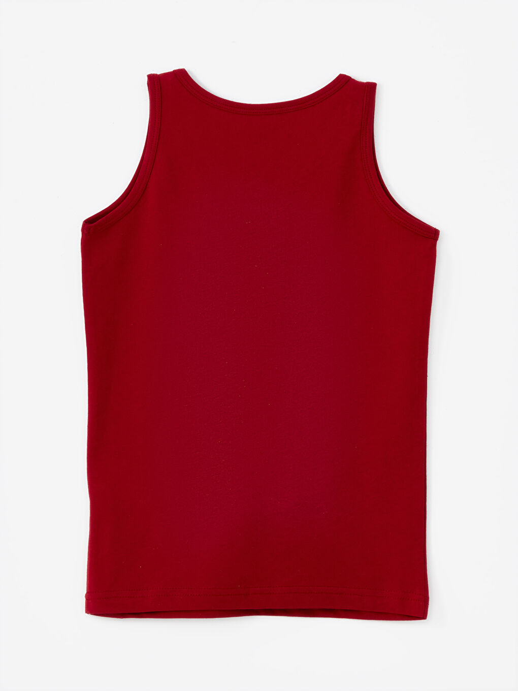 Beyaz Bisiklet Yaka Galatasaray Baskılı Erkek Çocuk Atlet 2'li-3