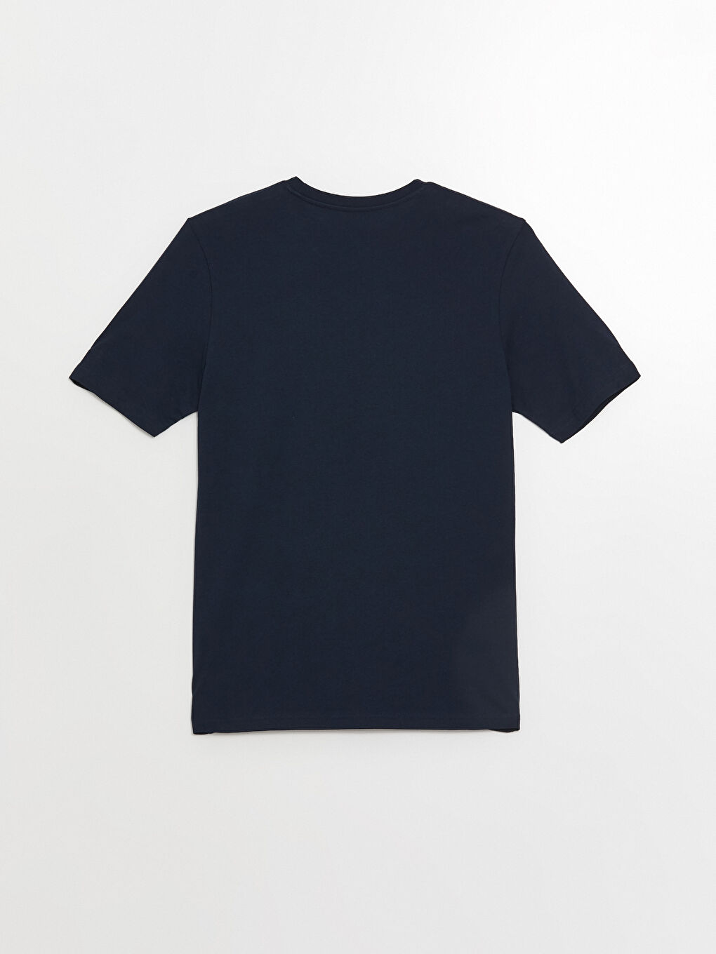 მრგვალი საყელო მოკლე სახელო ნაბეჭდი კომბინირებული ბამბის მამაკაცის მაისური-5