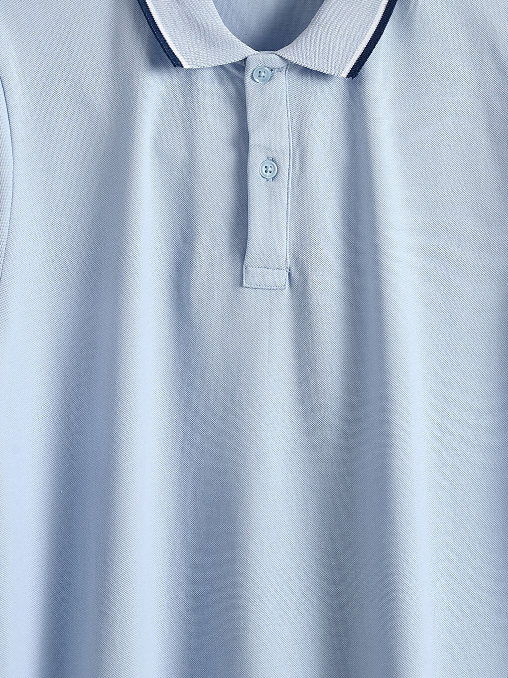 Поло яка Къс ръкав Пике Тениска за мъже-9