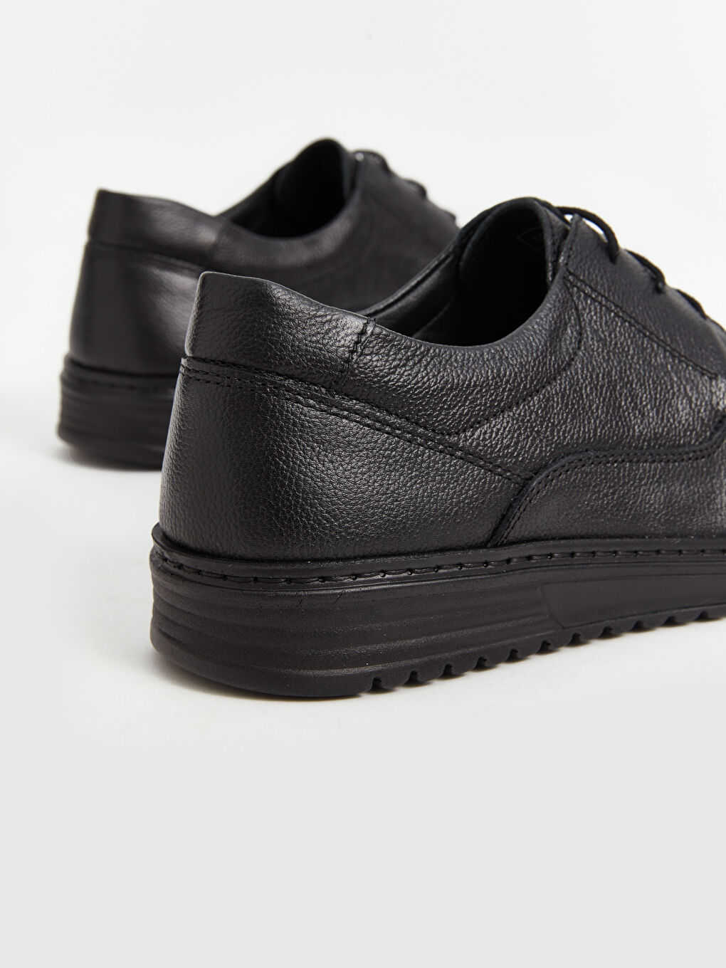 Siyah Bağcıklı Erkek Klasik Ayakkabı-4