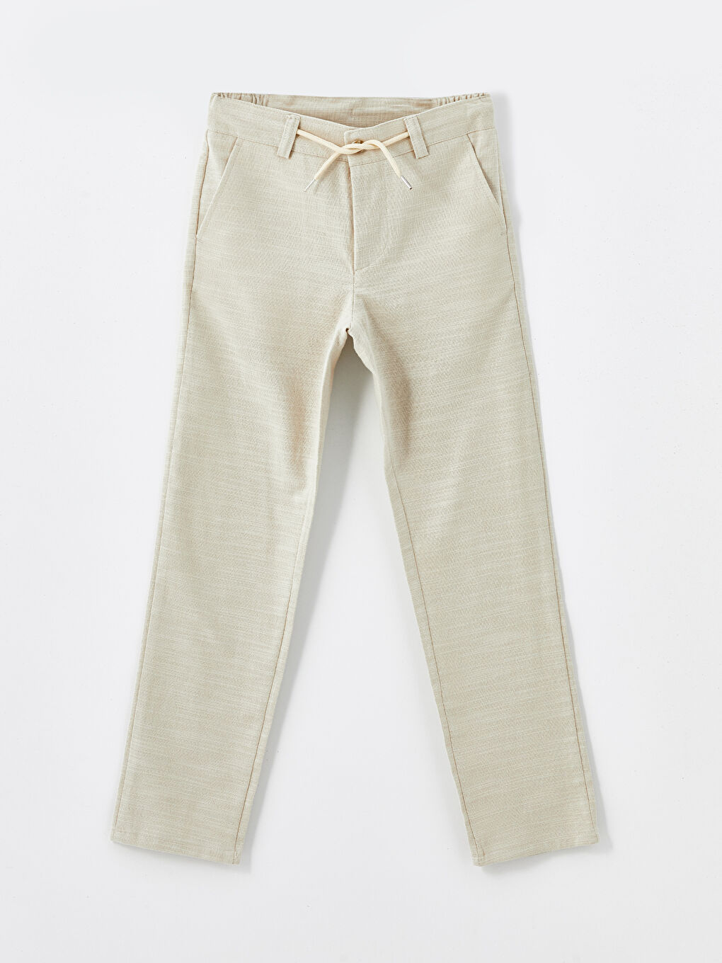 LCW Kids Bej Slim Fit Erkek Çocuk Pantolon