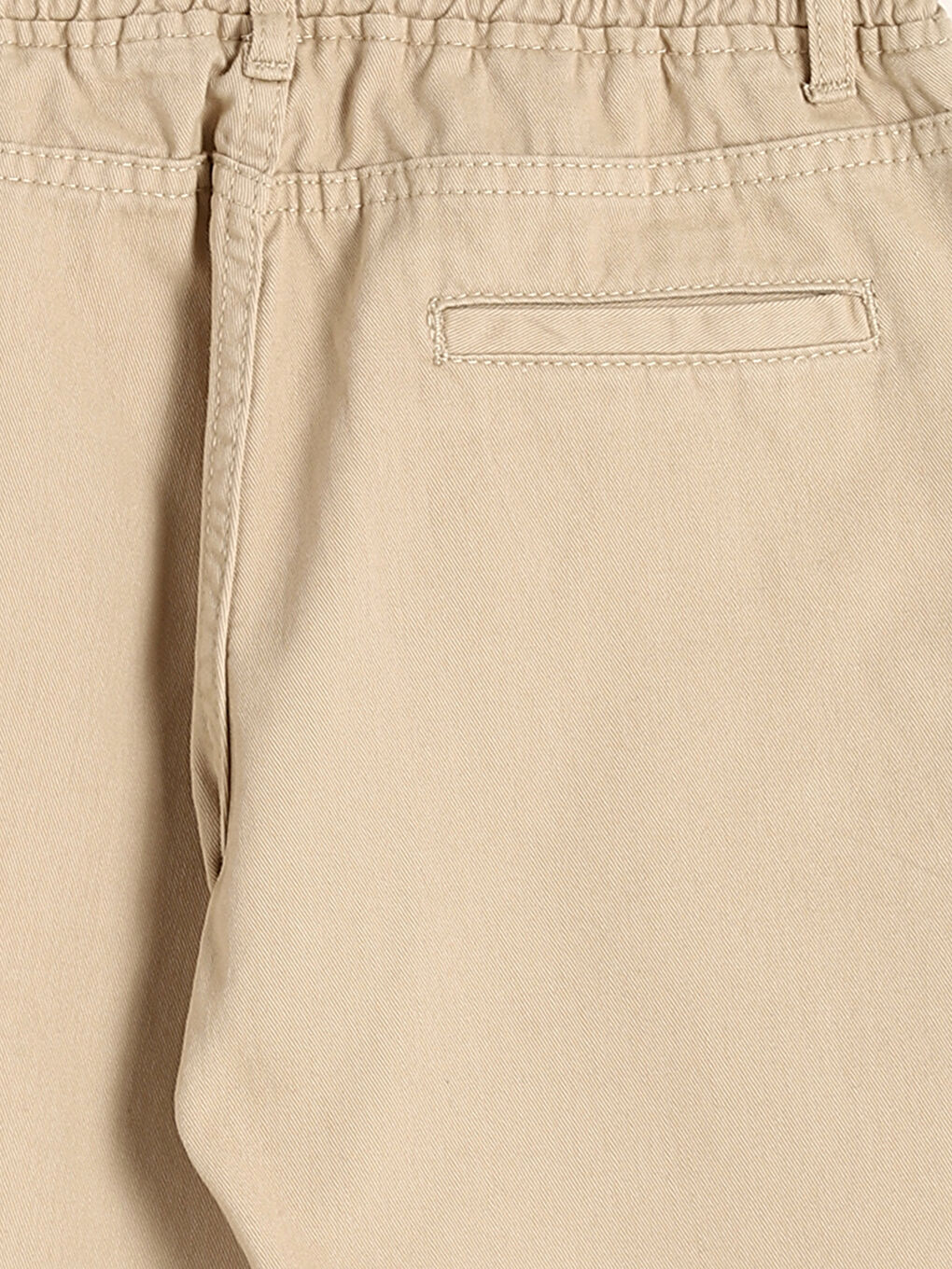 بنطلون أساسي للبنات بخصر مرن-2