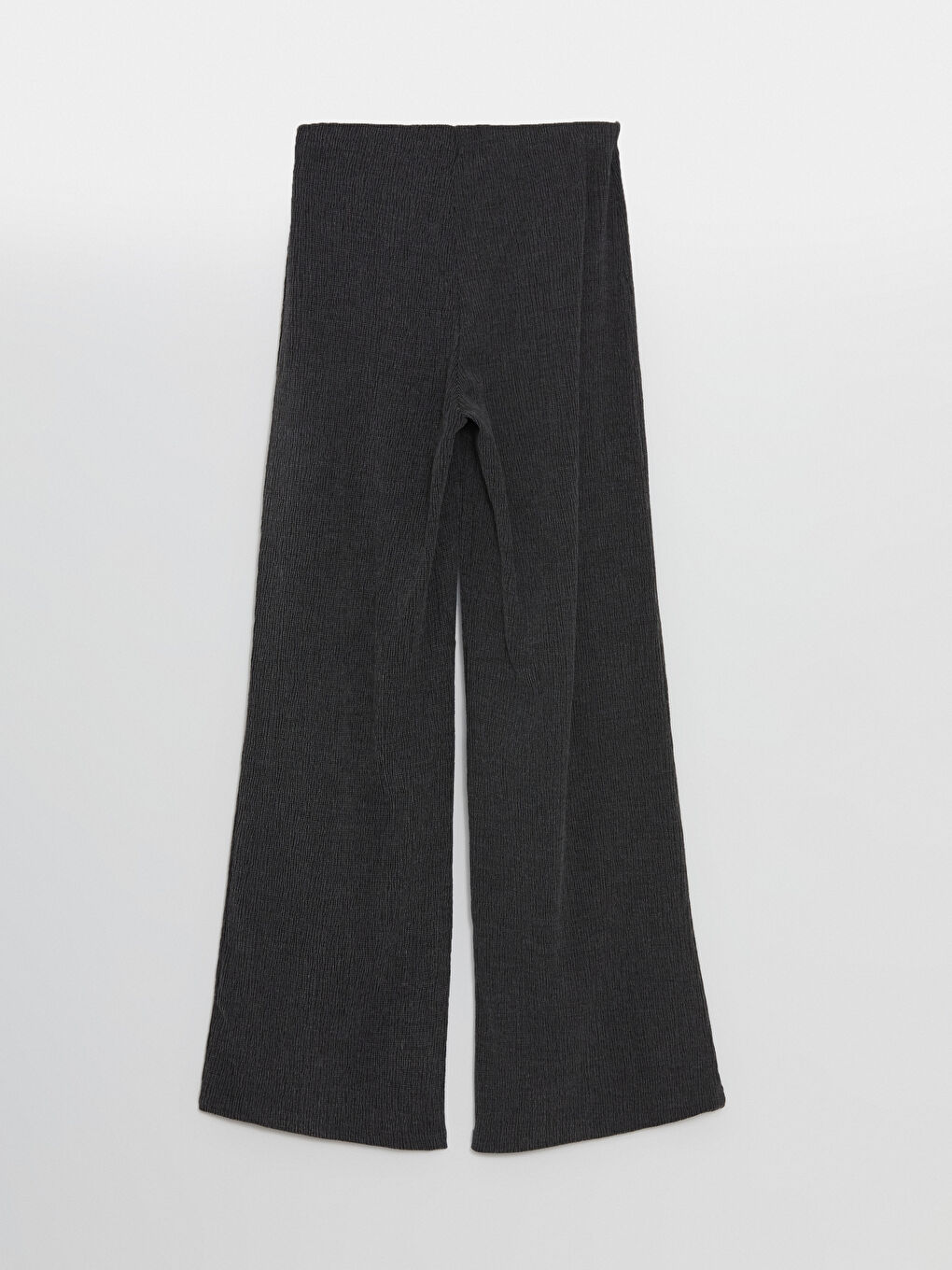 Elastic Waist Textured Women's Trousers -S4OC61Z8-JQN