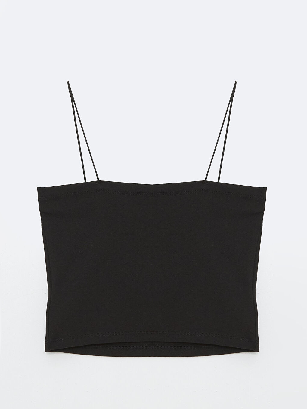 Square Collar Straight Strap Women's Crop -S4OC93Z8-CVL