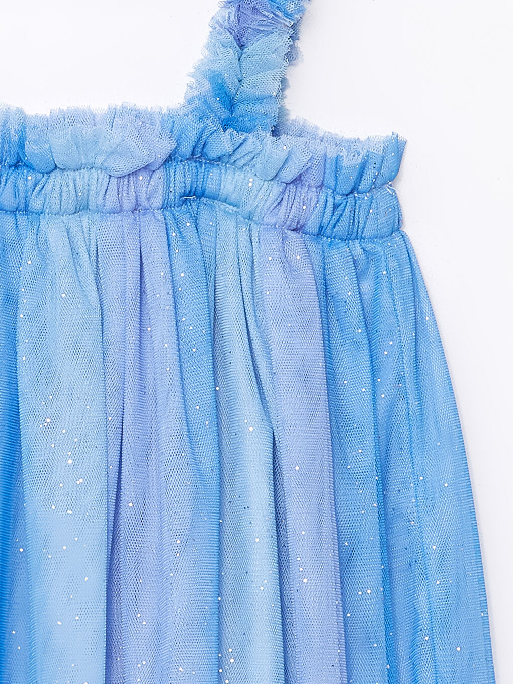 Square Neck Girls' Dress-1