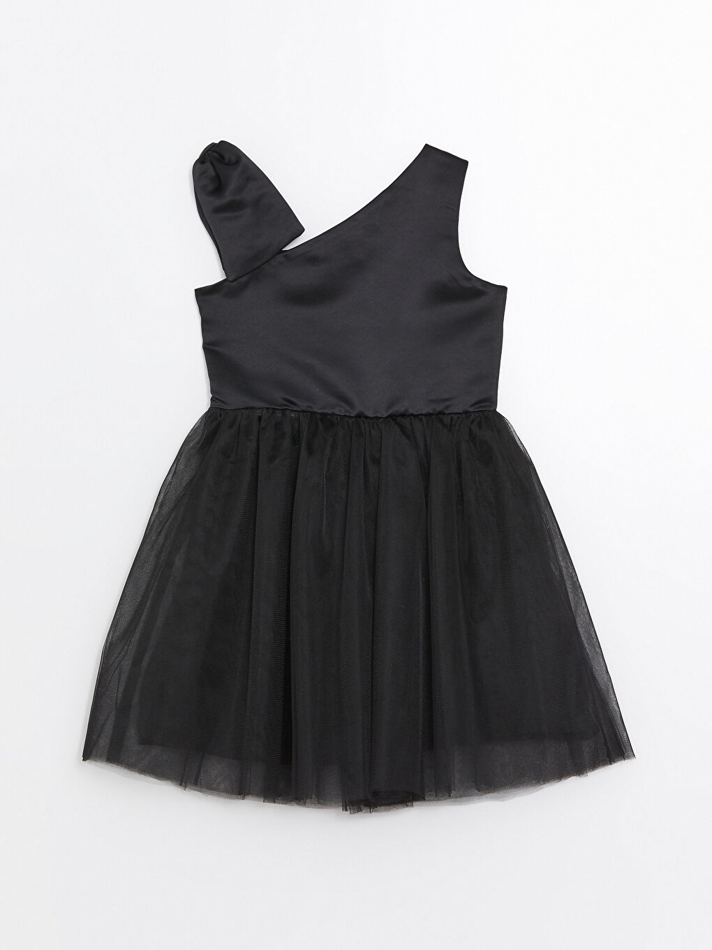 Siyah Kız Çocuk Abiye Elbise-2