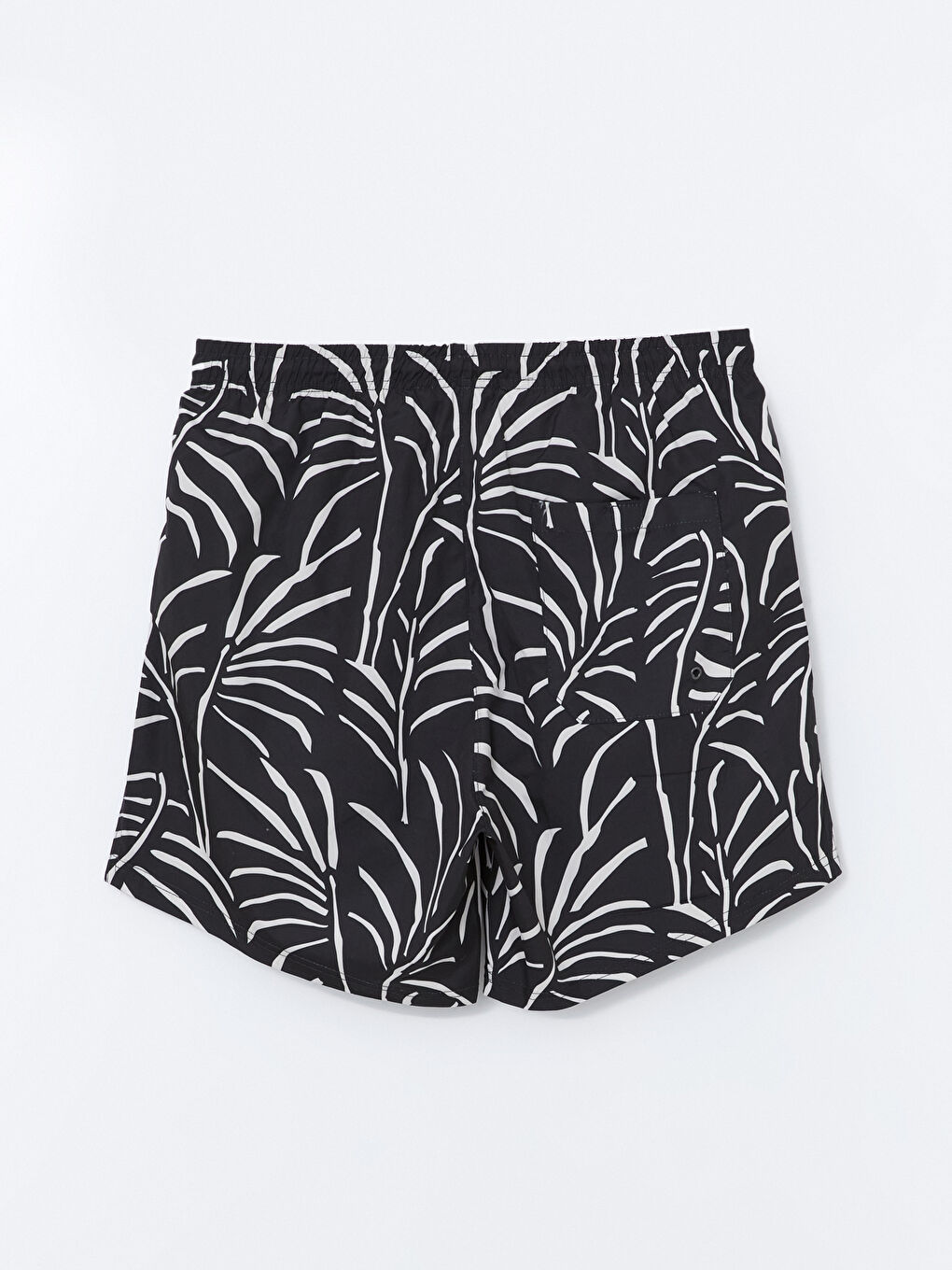 Knee Length Patterned Men's Swimming Shorts-5