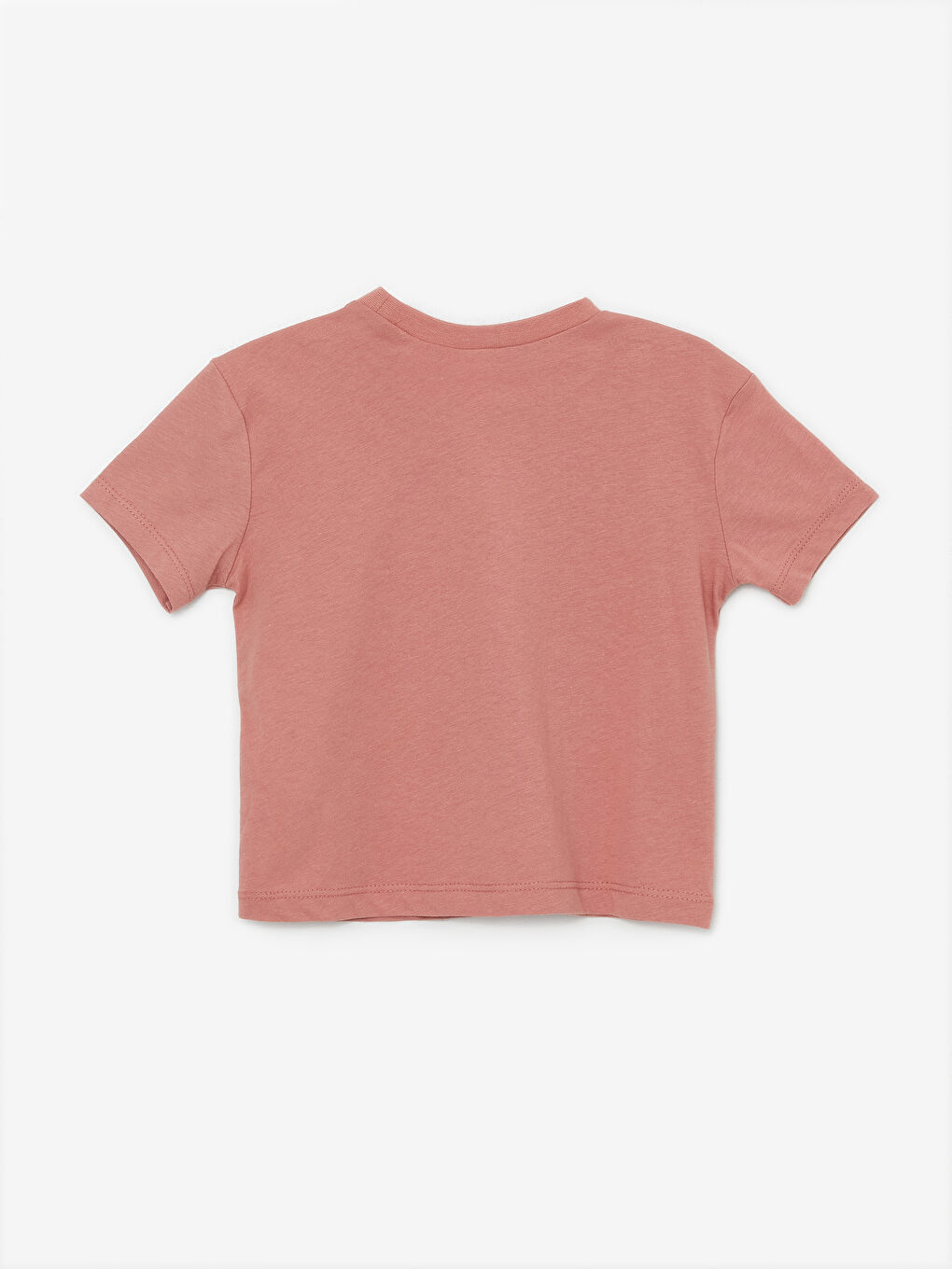 Pembe Bisiklet Yaka Tom ve Jerry Baskılı Kısa Kollu Erkek Bebek Şortlu Pijama Takımı-3