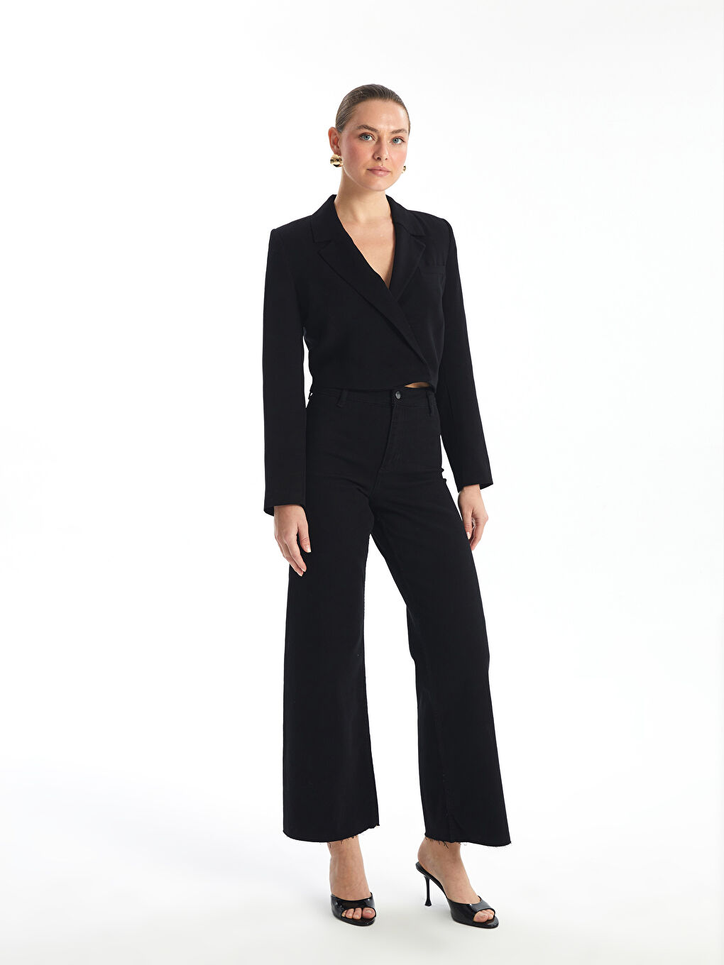 LCW Jeans Wideleg Women's Jeans -S4OD82Z8-327