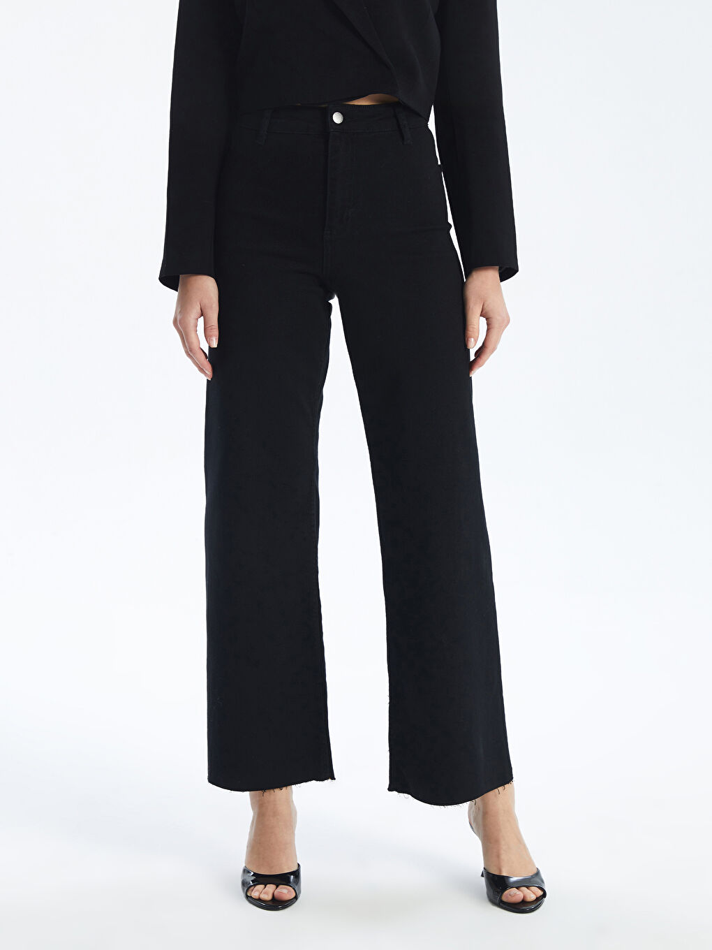 LCW Jeans Wideleg Women's Jeans -S4OD82Z8-327