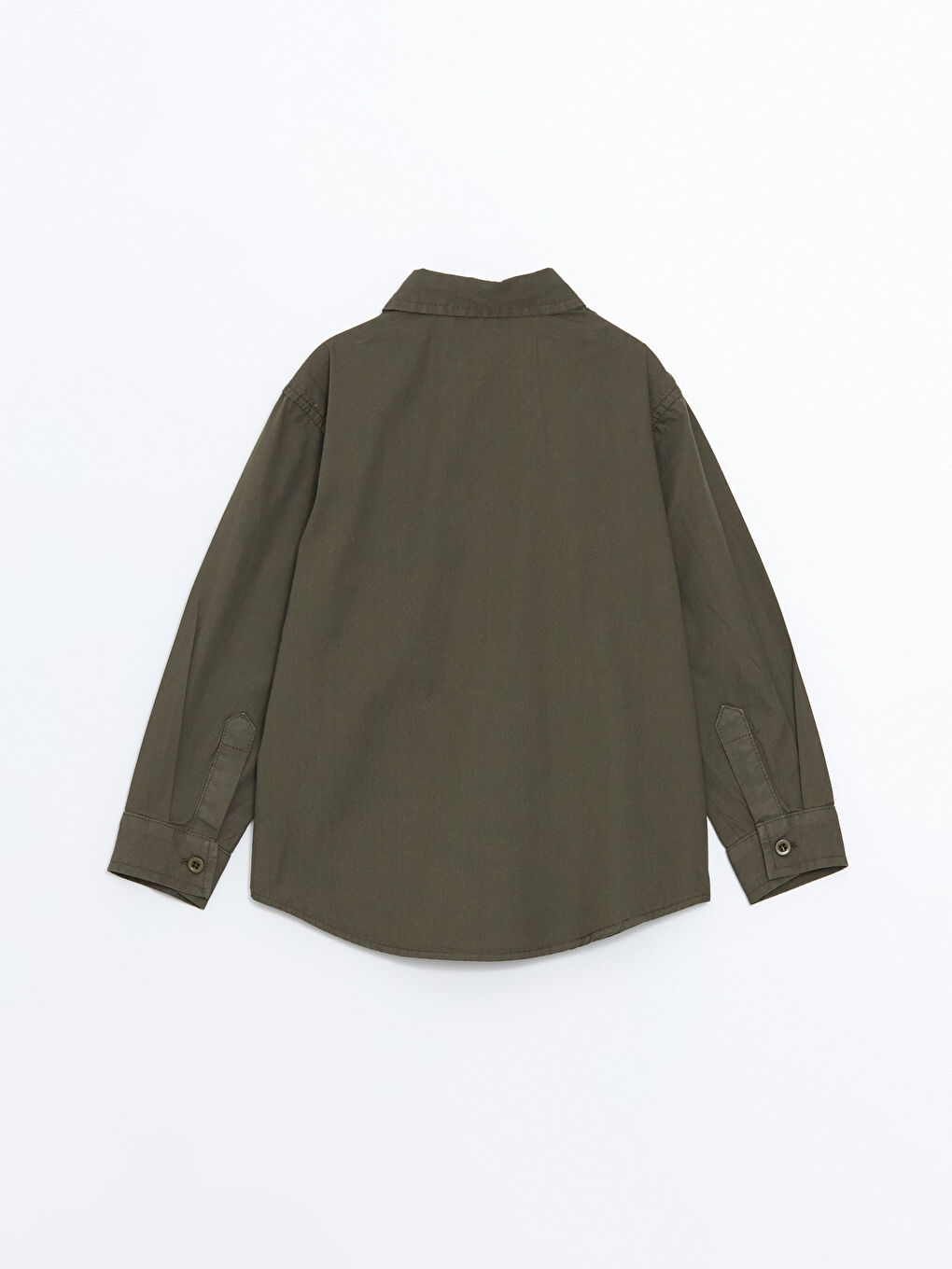 Basic Long Sleeve Boys' Shirt-2