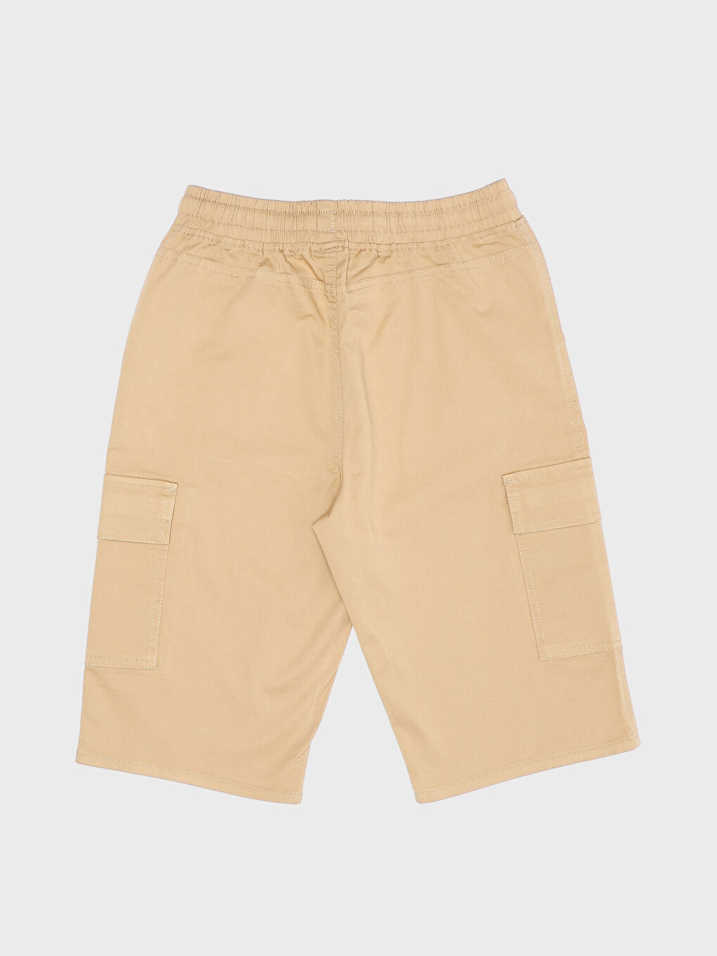 Elastic Waist Basic Boys' Roller Shorts-3